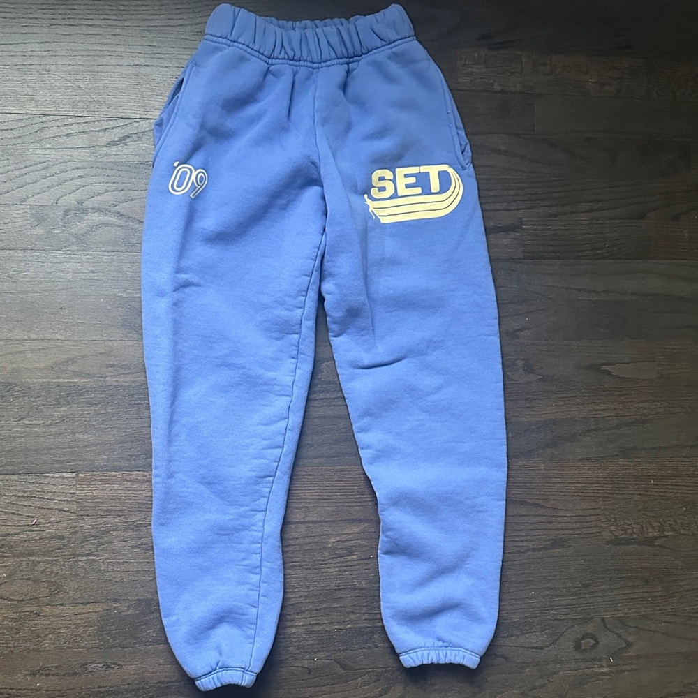 SET Active Blue Periwinkle Sweatpants XS